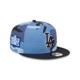 Gorra Los Angeles Dodgers MLB Color Camo 59FIFTY Cerrada