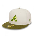 Gorra New Era 59Fifty Antlanta Braves MLB Cord Essentials White