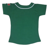 Jersey Beisbol Dama Mexico New Era Verde