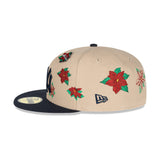 New York Yankees MLB Poinsettia 59FIFTY Cerrada