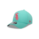 New Era Gorra Chicago White Sox Clear Mint MLB 9Forty A-Frame Ajustable Unisex