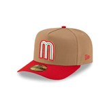 México MLB World Baseball Classic 59FIFTY A-Frame Cerrada Café