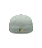Gorra 59Fifty Los Angeles Dodgers MLB Green Camel