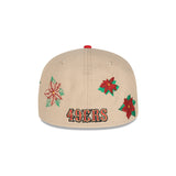 San Francisco 49Ers NFL Poinsettia 59FIFTY Cerrada