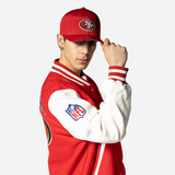 Chamarra Varsity San Francisco 49Ers NFL Graphics