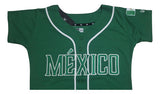Jersey Beisbol Dama Mexico New Era Verde
