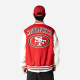 Chamarra Varsity San Francisco 49Ers NFL Graphics