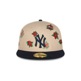 New York Yankees MLB Poinsettia 59FIFTY Cerrada