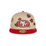 San Francisco 49Ers NFL Poinsettia 59FIFTY Cerrada