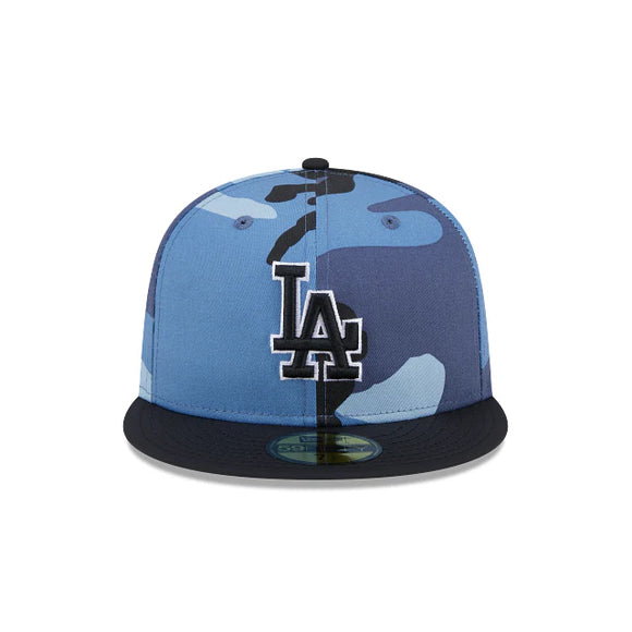 Gorra Los Angeles Dodgers MLB Color Camo 59FIFTY Cerrada