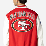 Chamarra Varsity San Francisco 49Ers NFL Graphics