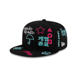 Gorra New Era Squid Game Juegos del Calamar 59FIFTY
