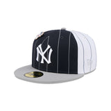 Gorra New York Yankees MLB Pinstripe League Pin 59FIFTY Cerrada