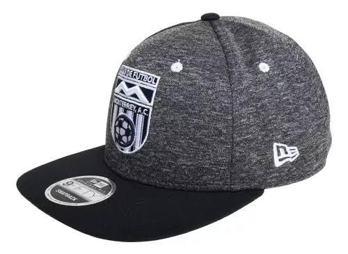 Gorra New Era Unisex Gris Retro Monterrey