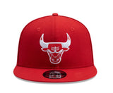 Chicago Bulls NBA Scarlet 9FIFTY Snapback