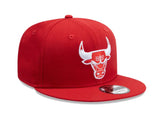 Chicago Bulls NBA Scarlet 9FIFTY Snapback