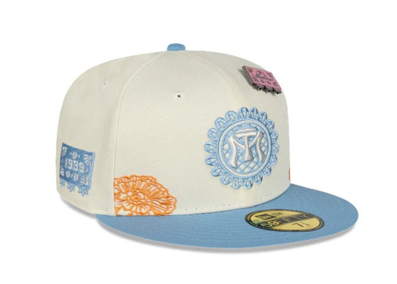 Gorra New Era Sultanes de Monterrey LMB Día de Muertos 59FIFTY Cerrada