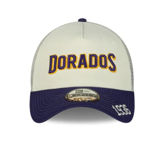 Gorra New Era Dorados de Chihuahua LMB Invenue 9FORTY AF Trucker Snapback