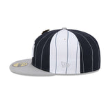 Gorra New York Yankees MLB Pinstripe League Pin 59FIFTY Cerrada