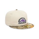 Colorado Rockies MLB Camo Real Tree 59FIFTY