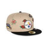 Gorra New Era Pittsburgh Steelers NFL Poinsettia 59FIFTY