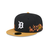 Gorra Detroit Tigers MLB Floral Vine 59FIFTY Cerrada