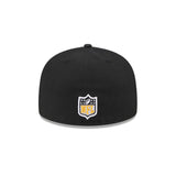 Gorra Pittsburgh Steelers NFL Sideline Black 2024 59FIFTY Cerrada