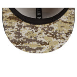 Gorra ajustada 59FIFTY Salute To Service 2023 de los Cincinnati Bengals piedra/negro de New Era para hombre