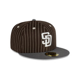 Gorra San Diego Padres MLB Stripe 59FIFTY Cerrada