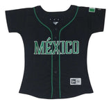Jersey Beisbol Dama Mexico New Era Negro