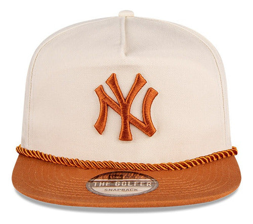 New Era Gorra N Y Yankees Side Patch Golfer Ajustable