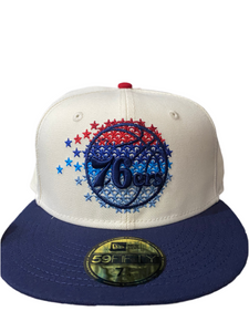 Gorra New Era Star Trail 76ers  59FIFTY