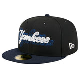 Gorra New era New York Yankees Black Shadow Stitch 59FIFTY