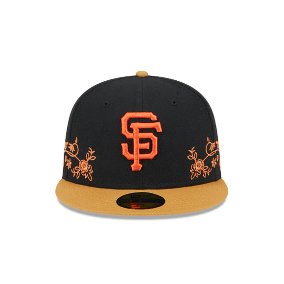 Gorra San Francisco Giants MLB Floral Vine 59FIFTY Cerrada