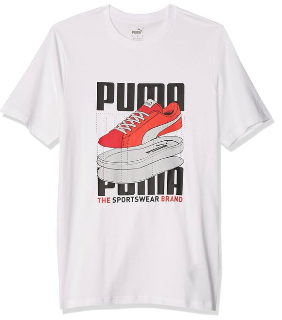 Playera Puma Casual Graphics Sneaker Caballero