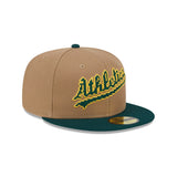Oakland Athletics MLB Classic 8-Bit Wordmark 59FIFTY Cerrada