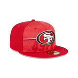 San Francisco 49Ers NFL Training Collection 2023 59FIFTY Cerrada