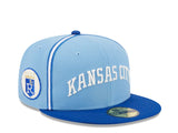 Gorra New Era Kansas City Royals power Blues Sky 59FIFTY Caballero