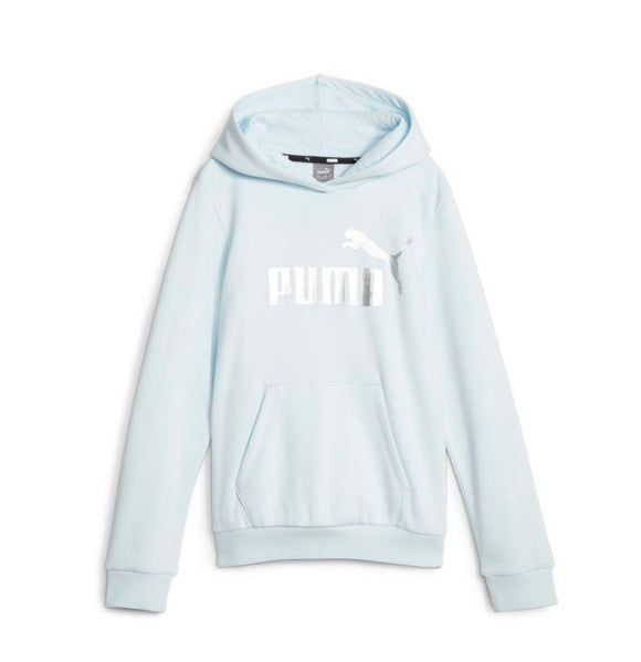 Sudadera PUMA ESS+ icy blue Junior