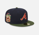 Gorra New era Atlanta Braves 59FIFTY Sprounted