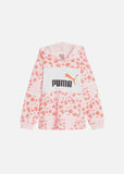 Sudadera puma naranja juvenil