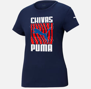 Playera puma chivas dama