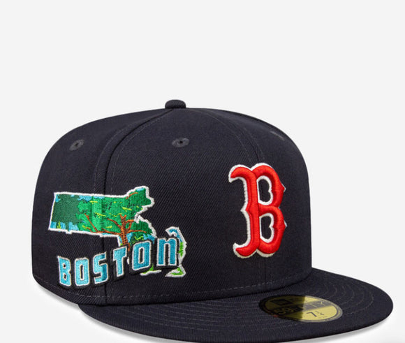 Gorra New era Boston Red Sox Stateview Fitted