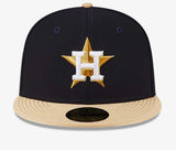Gorra New Era Houston Astros MLB Gold 59FIFTY