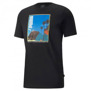 Playera Puma Photoprint Tee Black Hombre