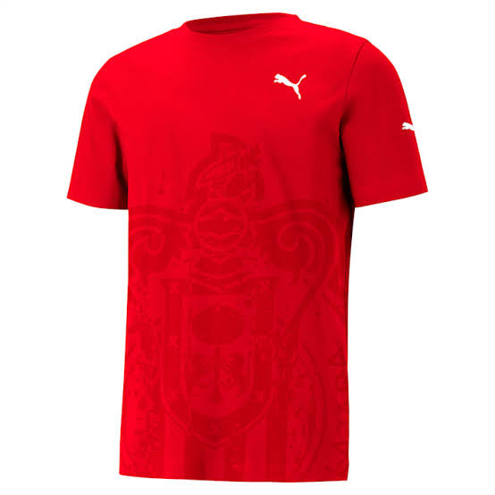 Playera puma Chivas Graphic t-shirt caballero