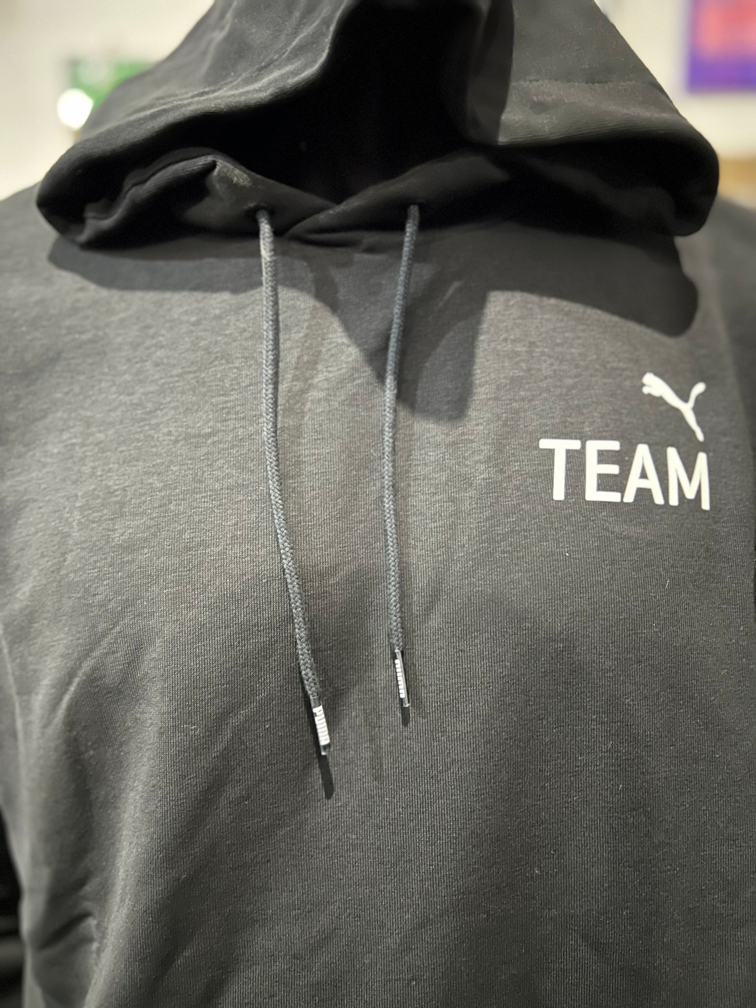 Sudadera puma Team negra caballero Oferten