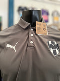 Polo rayados gris caballero