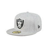 Las Vegas Raiders Top Sellers 59FIFTY Cerrada Gris