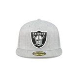 Las Vegas Raiders Top Sellers 59FIFTY Cerrada Gris